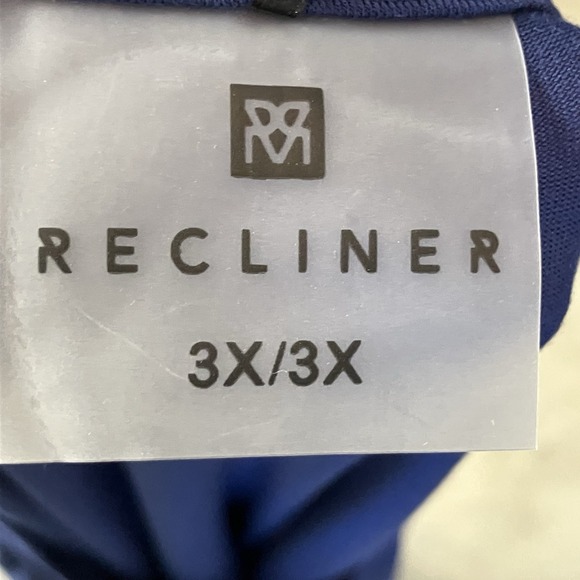 Recliner NYC Night Tee Sleep Dress Womens Size 3XL Navy Blue Dream Tech Soft - Picture 5 of 15